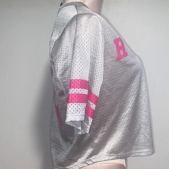 J Story Hustle Jersey Crop Top - Picture 2 of 4